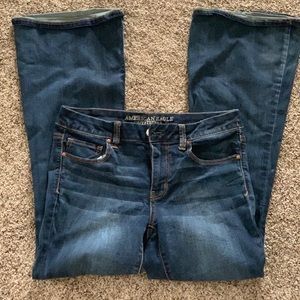 American eagle Boho flare jeans